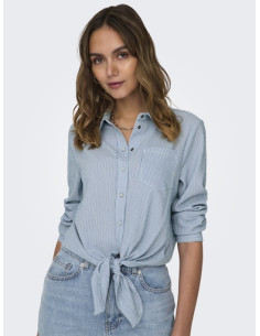 OnlLecey Knot Skirt | MedBlue