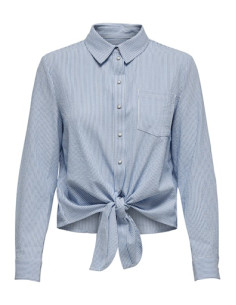 OnlLecey Knot Skirt | MedBlue 2