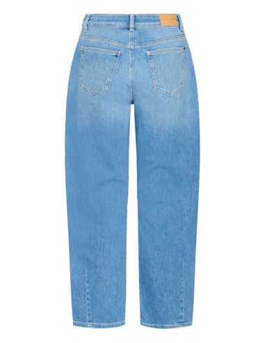 PzAnni Barrel Jeans | MedBlue