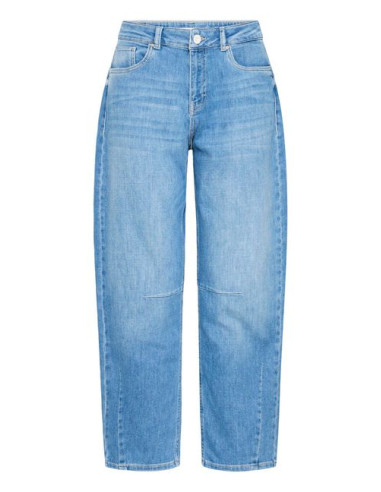 PzAnni Barrel Jeans | MedBlue