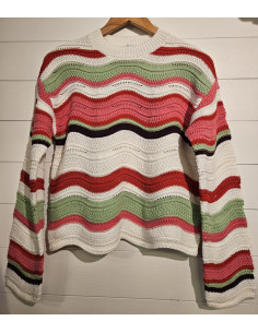 PCBlina O-Neck Knit | Multi