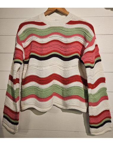 PCBlina O-Neck Knit | Multi