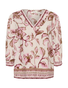 CRTiah Boho Blouse | Pink 2