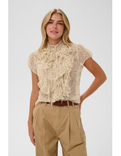 LiljaSZ Crinkle Shirt | Dots