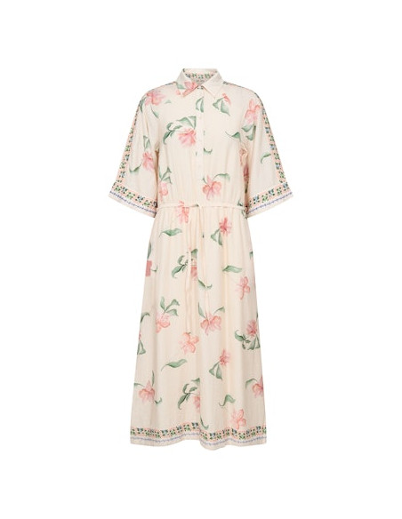 MmBunno Orchid Dress | Ecru