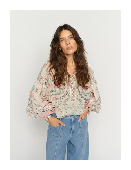 MmWylde Blouse  | Green