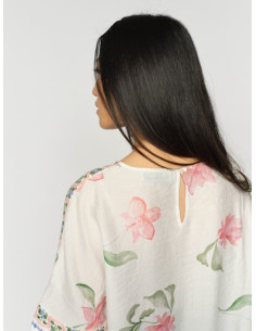 MmPalma Orchid Blouse | Ecru 2