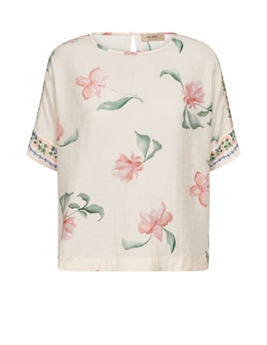 MmPalma Orchid Blouse | Ecru
