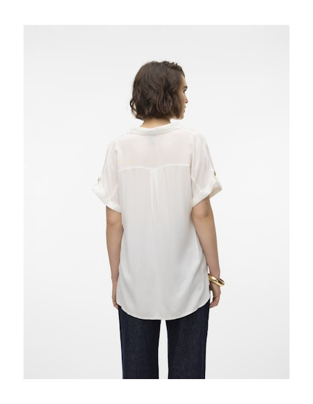 VmBumpy SS Shirt | White