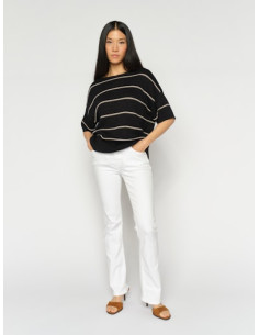 MmAshley Deluxe Jeans | White