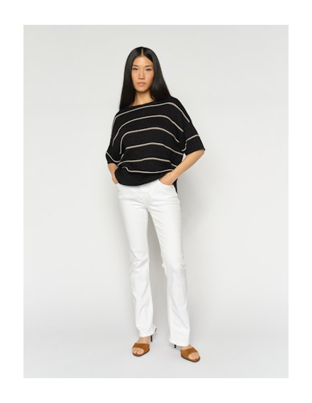 MmAshley Deluxe Jeans | White