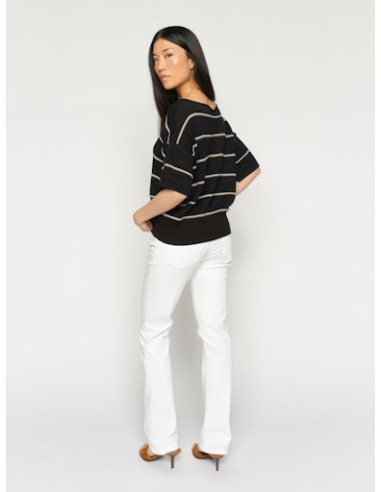MmAshley Deluxe Jeans | White