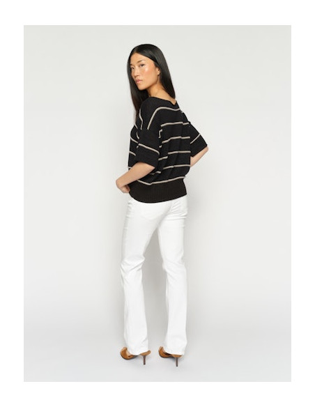 MmAshley Deluxe Jeans | White