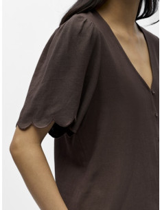 ObjSanne 2/4 Top | Brown