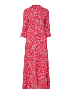 YasSavanna Long Shirt Dress | Cyclamen 2