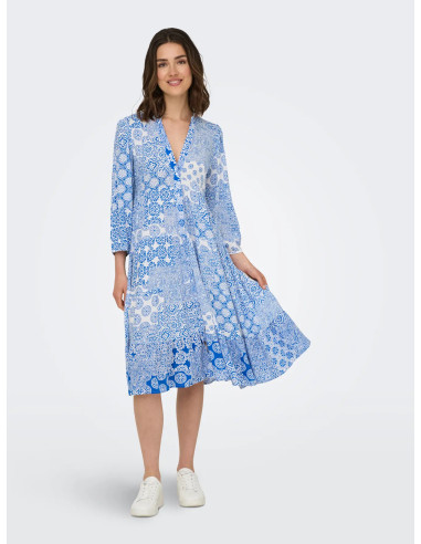 OnlMilana Dress | Blue