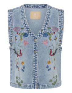 Cutiala EmbWaist | Blue 2