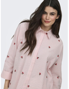 OnlNew Lina Cherry Shirt | Rose