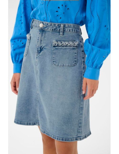 CrGrazie Denim Skirt | MedBlue