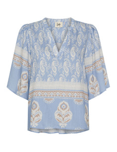 Ane S/S Blouse | Blue 2