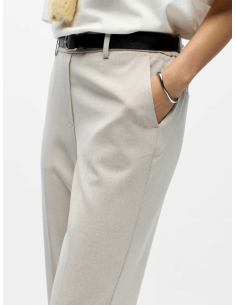 ObjLisa Straight Pant | Humus 2