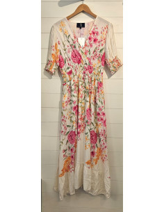 Bella Long Dress | Pink