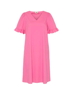 Sigga Flounce Dress | Pink