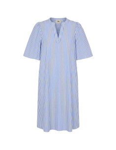 Sigga Poplin Dress | Blue
