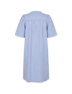 Sigga Poplin Dress | Blue 2