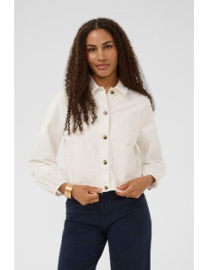 CRBerta Twill Jacket | White 2