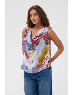 Cumagna Greece Top | Blue