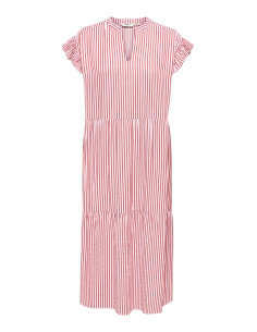 OnlBari Fril Dress | Rose