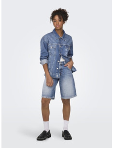 OnlMate Baggy Long Shorts | Blue