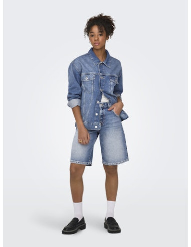 OnlMate Baggy Long Shorts | Blue