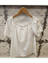 Vicky Oda Blouse | White