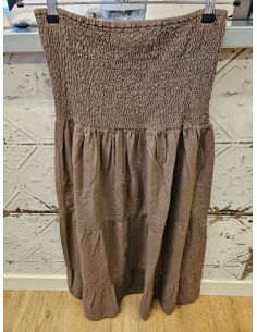 Vicky Smock Skirt | Earth