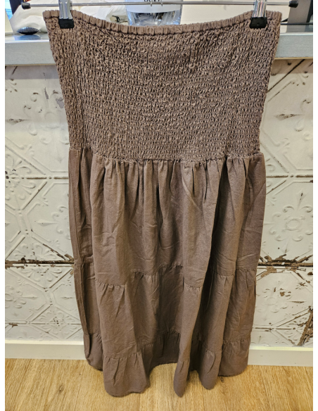 Vicky Smock Skirt | Earth