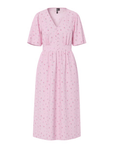 PcTala Midi Dress | Rose