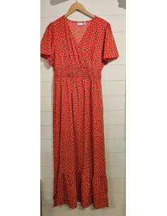 ViMathilde Smock Dress | Red