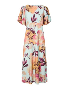 YasErini Long Dress | Sea