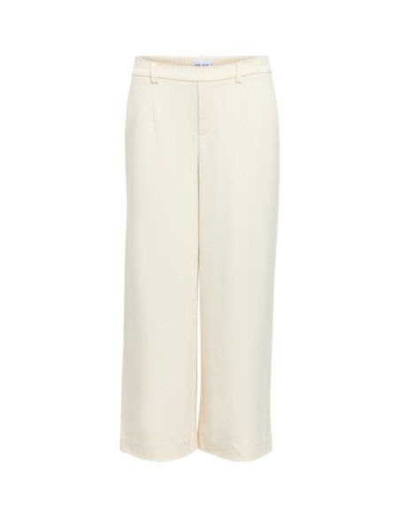 ObjLisa Cropped Wide Pant | Sandshell