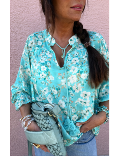 Susanne Blouse | Turquoise