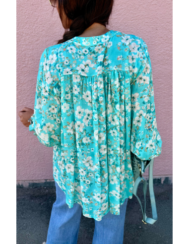 Susanne Blouse | Turquoise