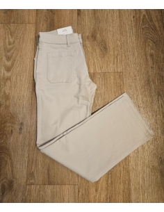 Kim Pocket Denim | Stone 2