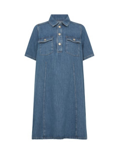 MmBiba East Dress | MidBlue
