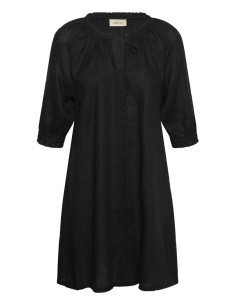 CrBellis Lace Dress Short | Black 2