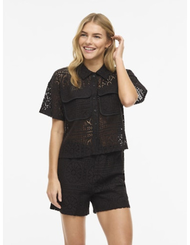 ViMerinda 2/4 Shirt | Black