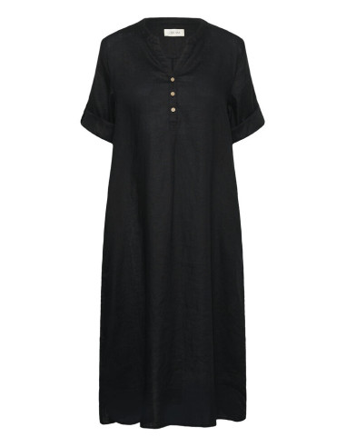 CrBellis Caftan Dress | Black