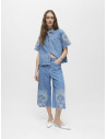 ObjJidda Denim Shorts | LtBlue