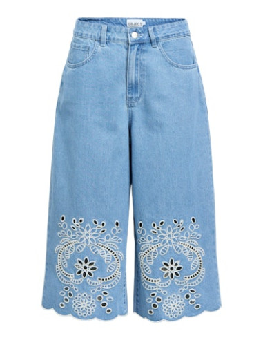 ObjJidda Denim Shorts | LtBlue